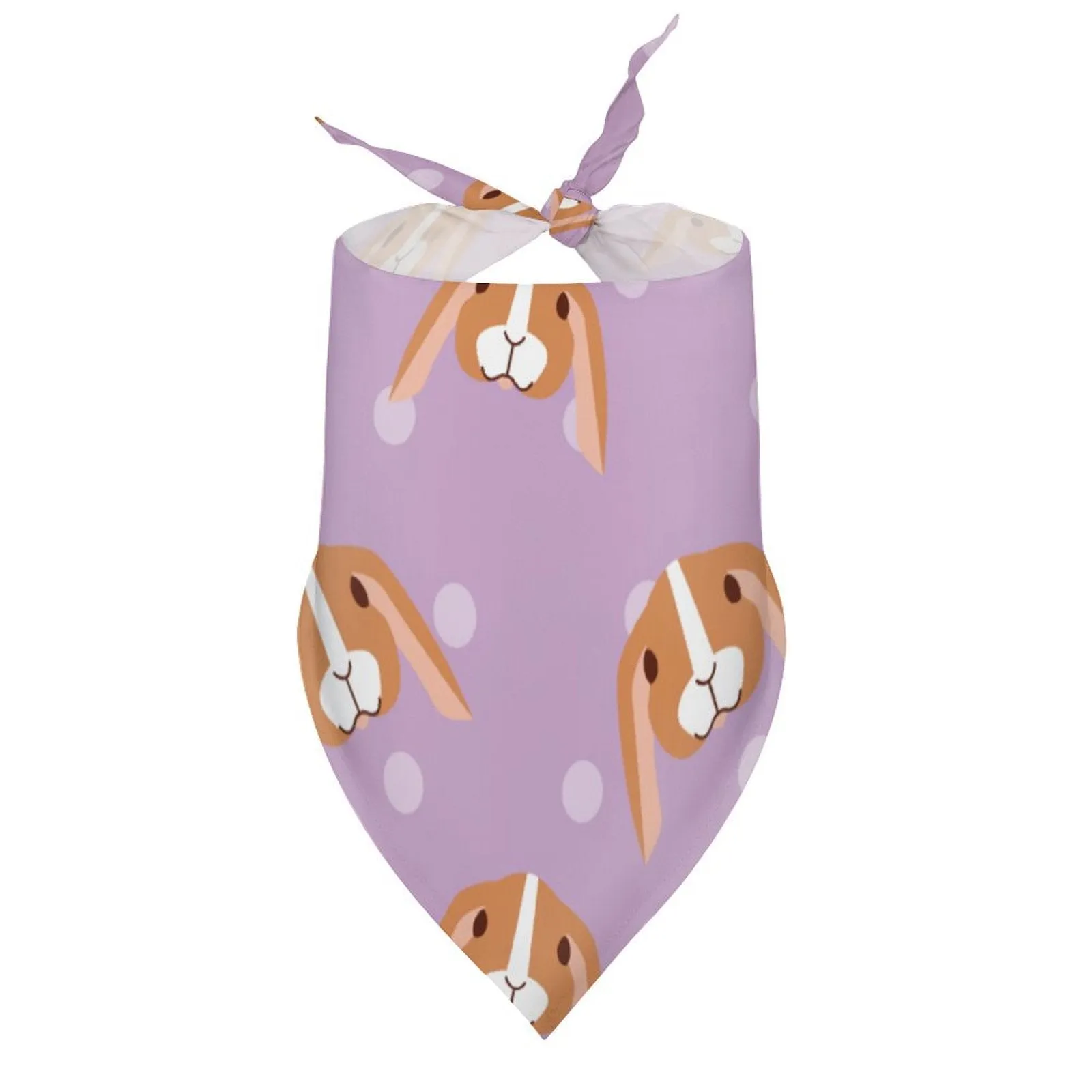 POD Upload Your Photo Polyester Pet Dog Bandana Pet Scarf