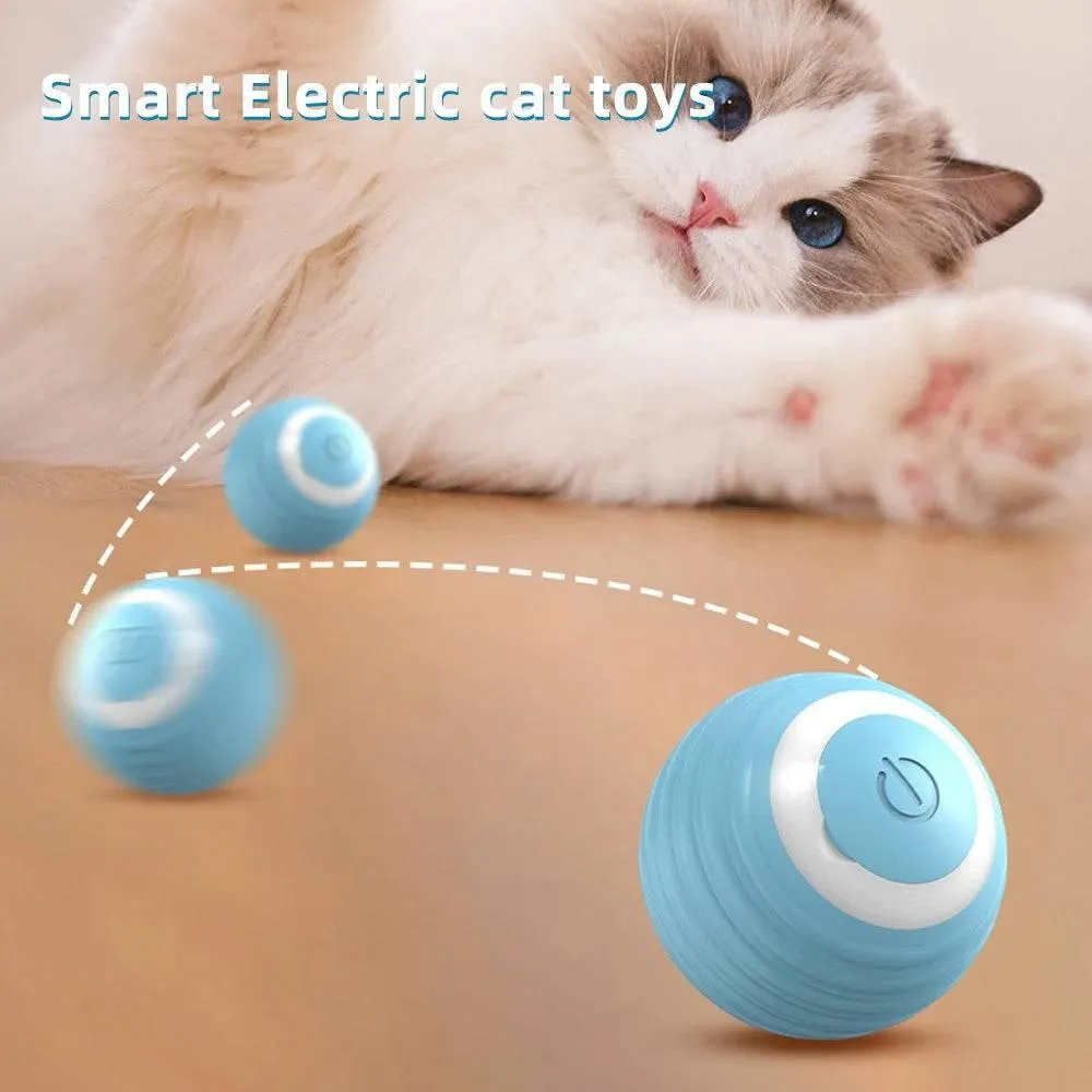 Smart Interactive Cat Toy Automatic Rolling Magic Ball