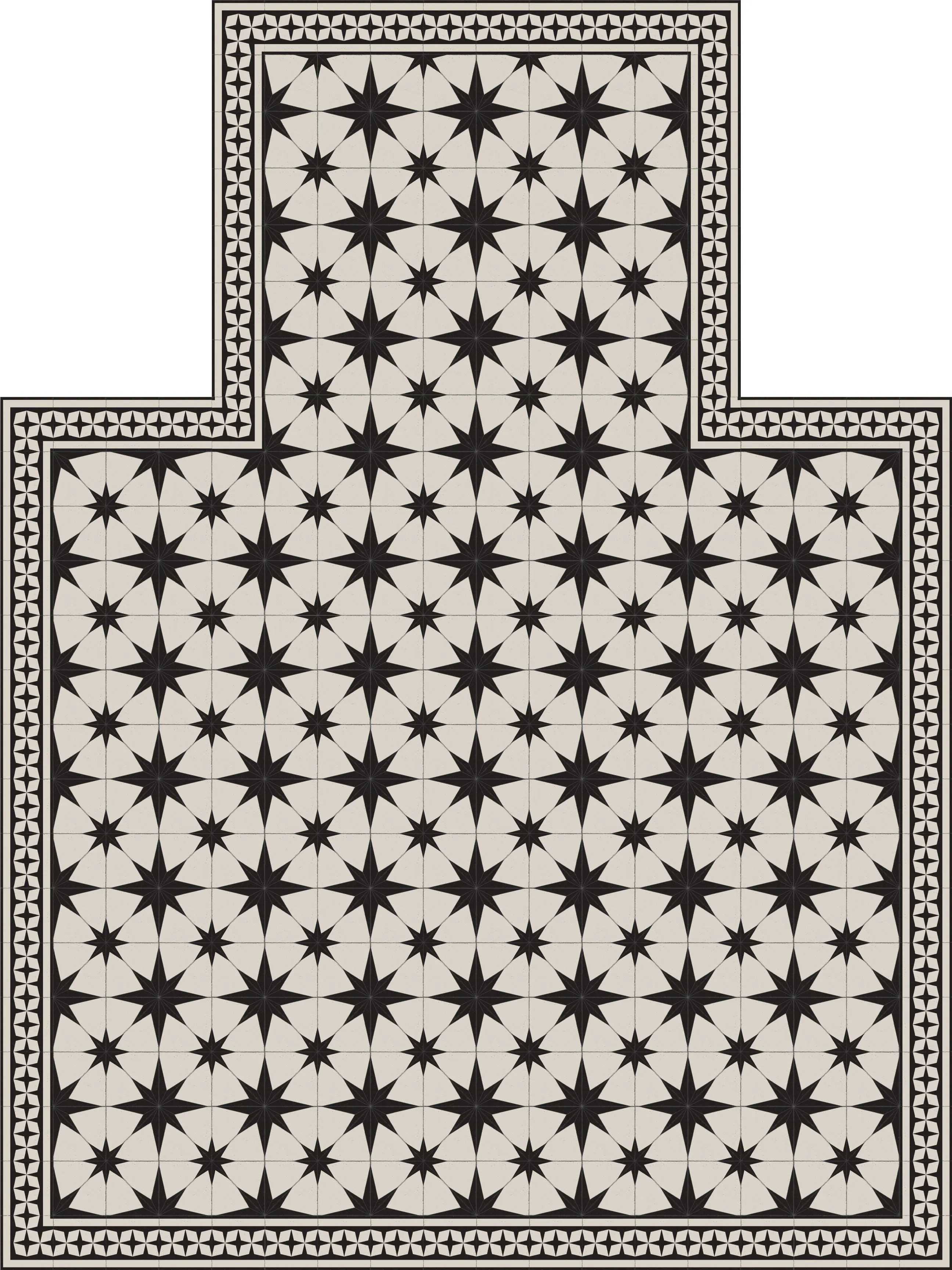 Star Chair Mat - Clearance