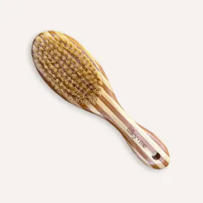Tilley   Me | Bamboo Two-Sided Bristle and Wire Pet Brush