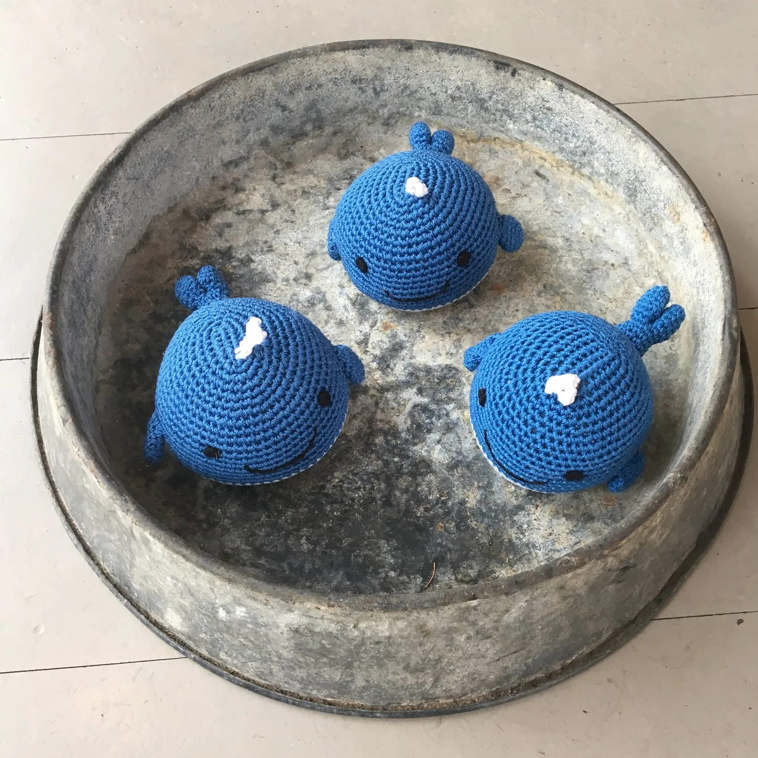 Whale Ball Dog Toy
