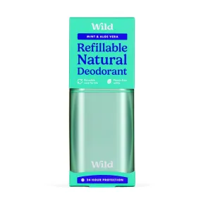 Wild Men's Aqua Case and Mint & Aloe Vera Deodorant 40g